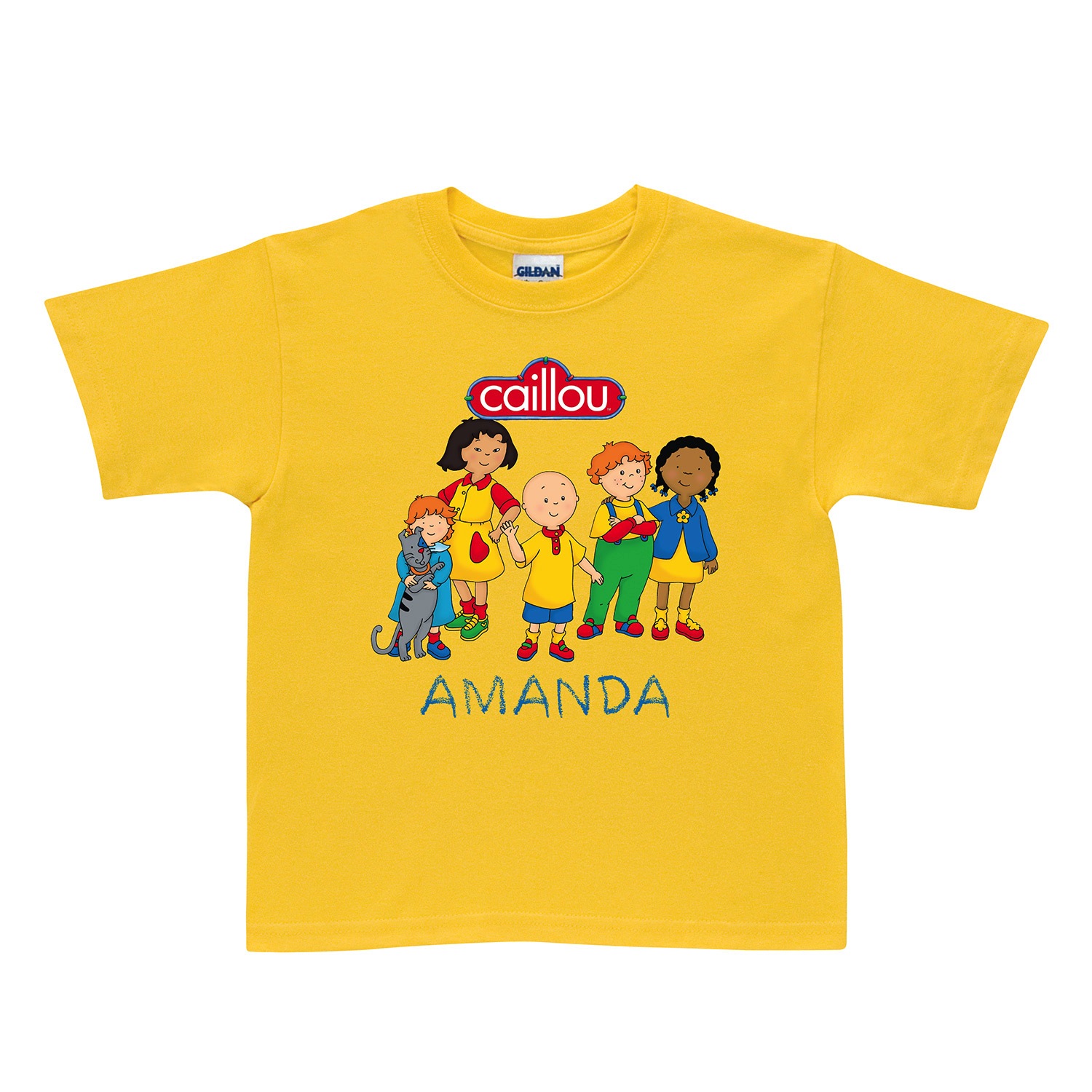 Caillou Friends Yellow T-Shirt