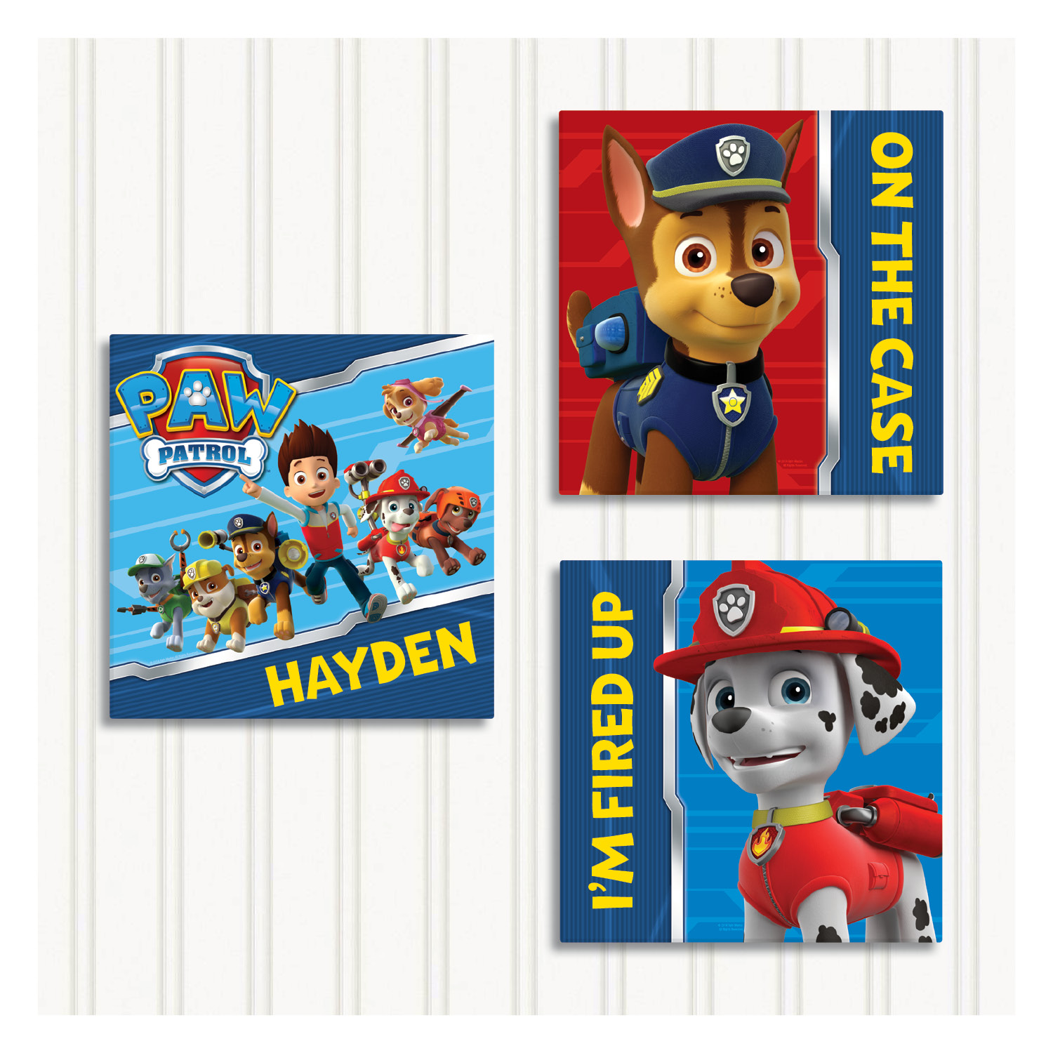 Paw Patrol Marshall 16x16 Canvas Wall Art