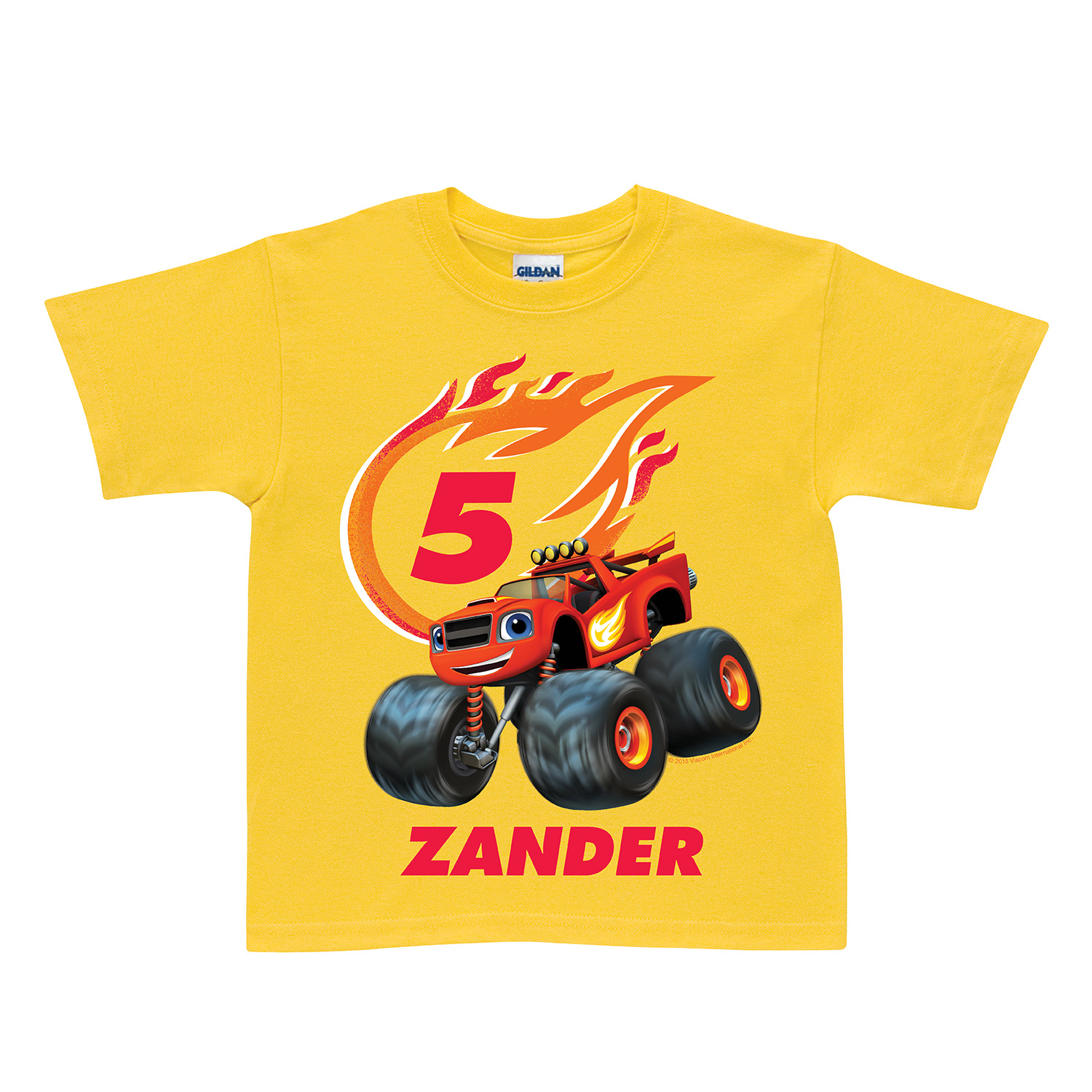 blaze monster machine birthday shirt