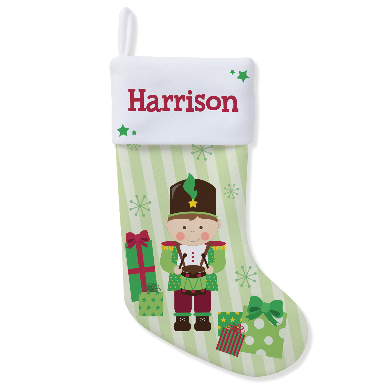 Nutcracker Christmas Personalized Stocking
