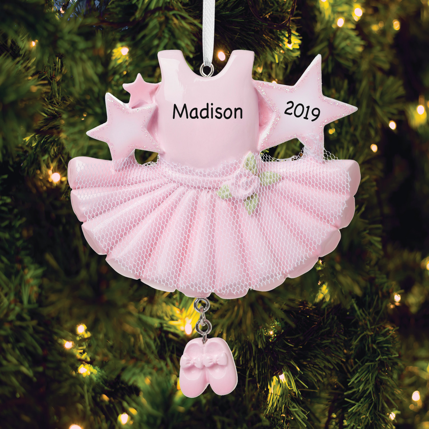 Personalized Ballerina Tutu Ornament