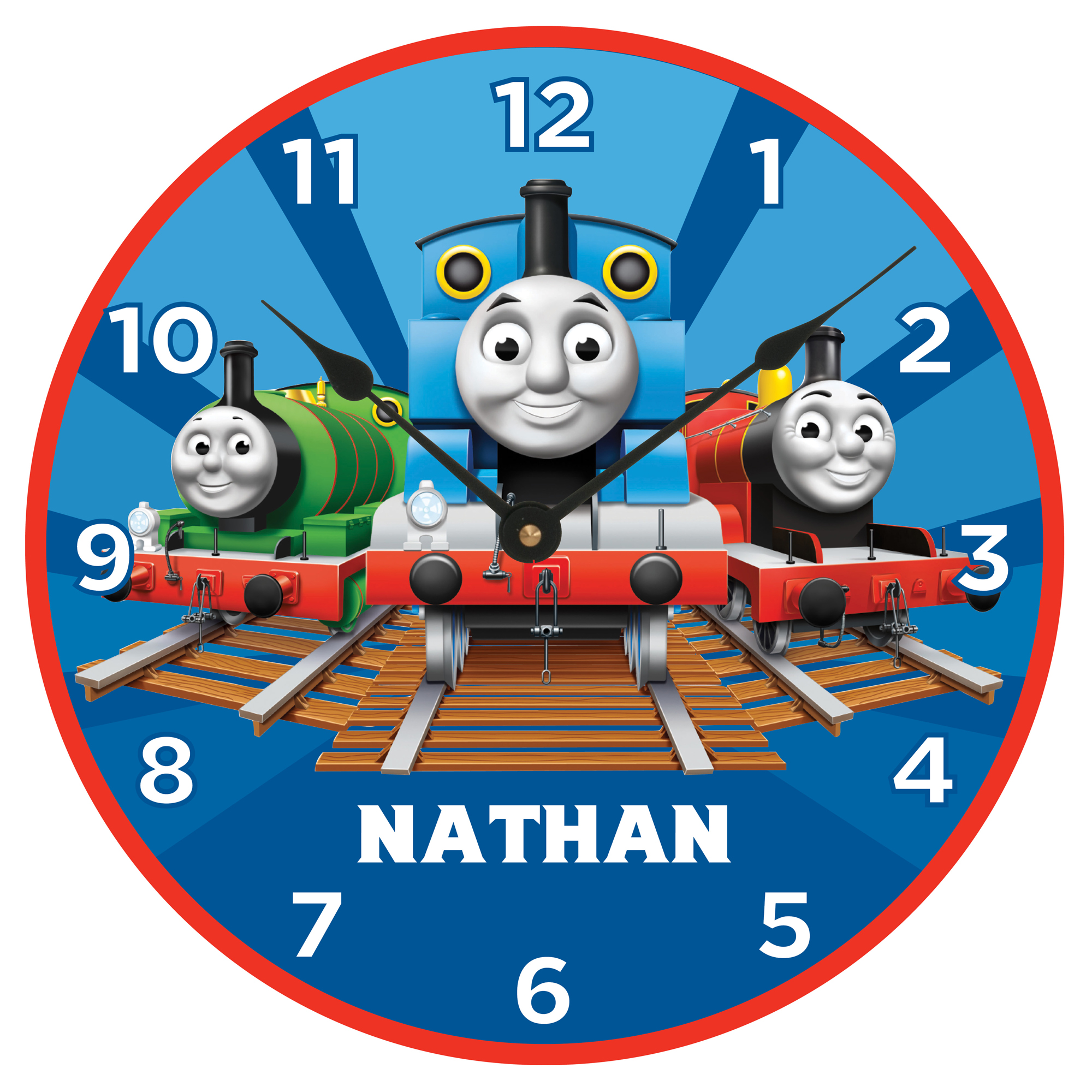 Thomas And Friends Wall Clock